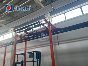 <strong>Conveyor</strong> Transport System with Chain for Powder Coating Line <strong>Loading</strong> <strong>Unloading</strong> Lift Equipment - Product Image 3