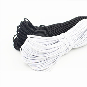 Colorful Stretch Round <strong>Elastic</strong> Cord Rope 1-15 mm Multi Colors PP Wrapped <strong>Elastic</strong> Drawstring Cord Band for Garment