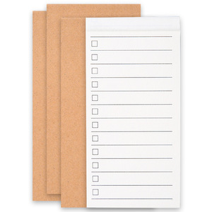 Japanese Style Simple Retro A7 <strong>Notebook</strong> Cowhide <strong>Color</strong> Portable Student <strong>Note</strong> Pad <strong>with</strong> Time Planner Printed Paper Cover