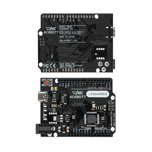 Scheda di sviluppo microcontrollore ACEBOTT Leonardo R3 con Kit cavo USB per progetto Arduino