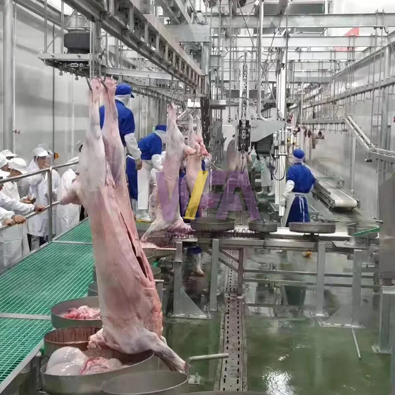ハラール羊食肉処理場完全なヤギ食肉処理機イスラム宗教食肉処理ラム食肉処理装置