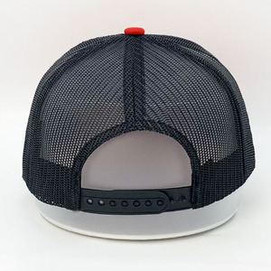 Cotton Summer Mesh Snapback Cap 6-<strong>Panel</strong> Outdoor Fashionable Richardson 112 Trucker Hat Custom Leather <strong>Patch</strong> for Beach Cycling - Product Image 2
