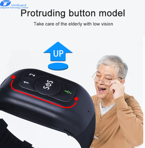 Dispositivo de detección de caída Sos para ancianos, pulsera gps con cámara en tiempo real, rastreador de pastillas de temperatura V45 V48, 4G