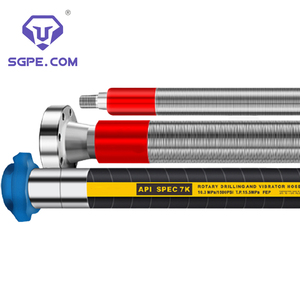 API 16C yüksek basınç öldürmek hattı kaya matkap hortumları yeni durum esnek Choke öldürmek kauçuk tuval hortumları iyi madencilik makine parçaları - Product Image 3