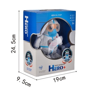 อินฟราเรดอัตโนมัติเด็กหุ่นยนต์ของเล่นเต้นรำหมุน360องศาการออกแบบใหม่ไฟฟ้าอัจฉริยะหุ่นยนต์ที่มีแสงเพลง - Product Image 3
