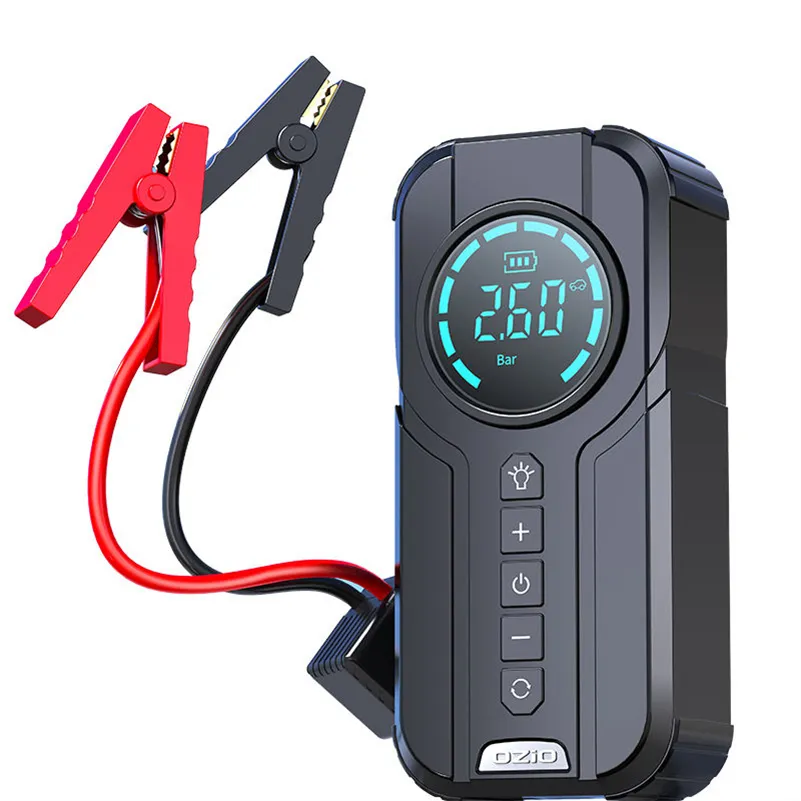 Alta qualità Auto Stop Mini Booster motorino di avviamento 12V pacco batteria digitale intelligente gonfiatore pneumatici e ponticello batteria