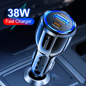 Factory Custom <strong>38W</strong> PD Usb c Car <strong>Charger</strong> 3.0 Quick Charging for Phone - Product Image 6