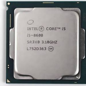 Intel Core i5 8600 CPU 3.0 GHz周波数LGA1151ソケットデスクトップコンピュータに対応LGバルク条件を使用 - Product Image 1