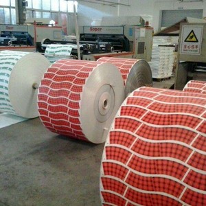 כיתה מזון 280gsm פ מצופה נייר קפה גביע חומרי גלם גלם לחמניות לייצור נייר כוסות רו דה פפר קוצ 'ה נייר מצופה
