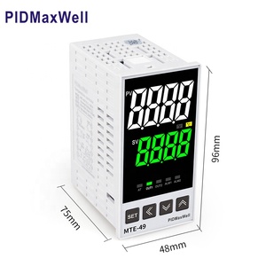 Controlador PID económico de alta calidad y entrada universal vertical con SSR y salida de relé, 2 unidades - Product Image 2