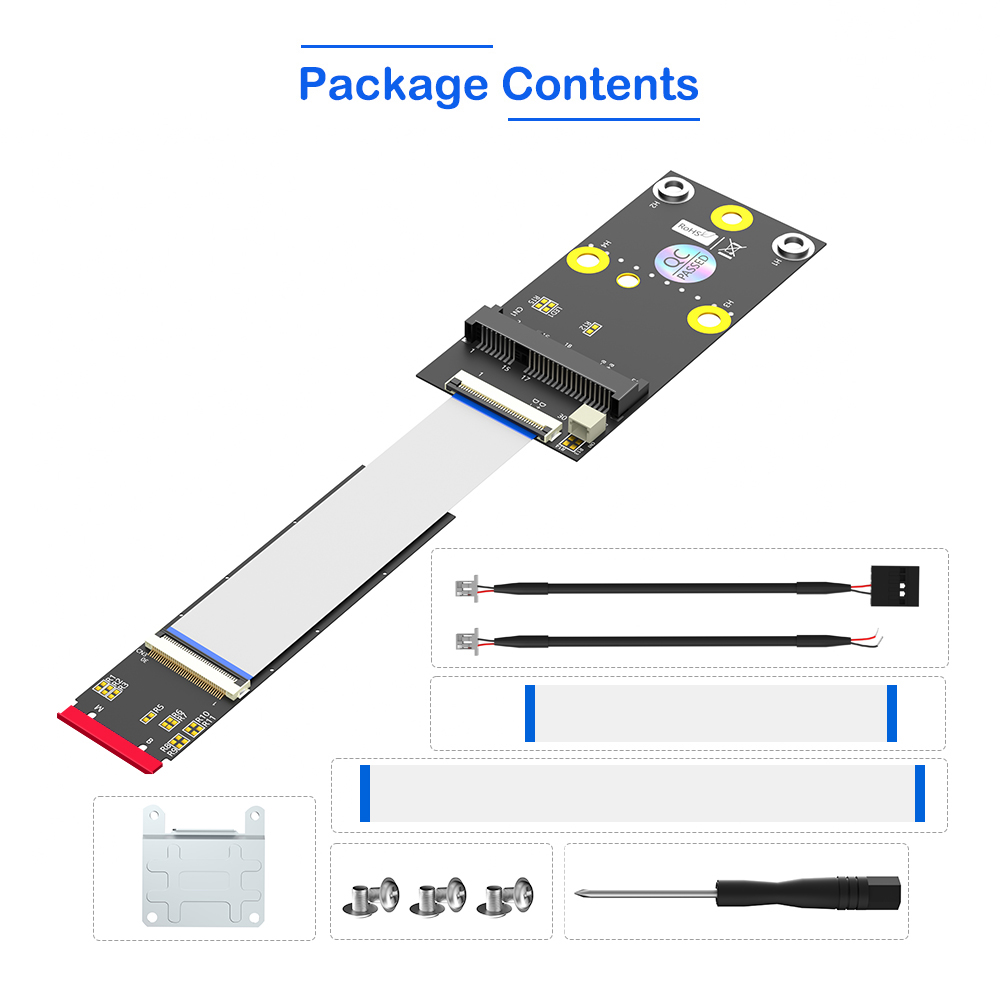 Noir------ Mini PCI-e vers M.2