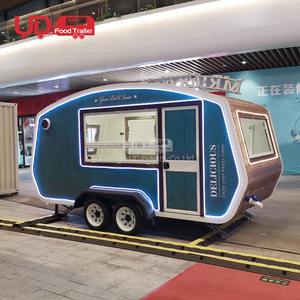 Cà Phê/Trà Trailer Mini Thức Ăn Nhanh Pizza Tacos Thực Phẩm Xe Tải Ice Cream Giỏ Hàng Di Động Hot Dog Đứng - Product Image 2