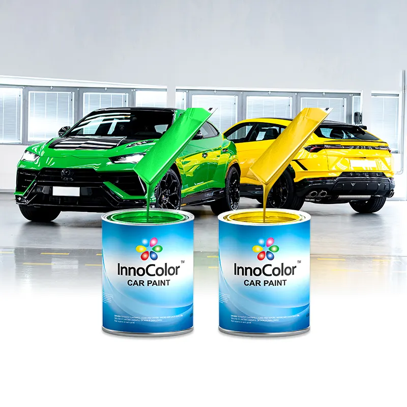 Innocolor tinta de acabamento automotivo, pintura automotiva, de alta qualidade, basecoat, reparo para carros, pintura automática