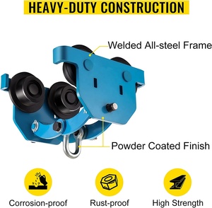 5 Ton el itme arabası kiriş arabası tek Powered arabası monoray kaldırma - Product Image 5