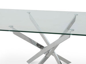 透明玻璃高光泽餐桌 - Product Image 4