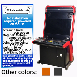 Fábrica de pantalla LCD de 32 pulgadas Multi-juego clásico juego de lucha MachineCoin-Operated Fighting Arcade para dos jugadores - Product Image 4
