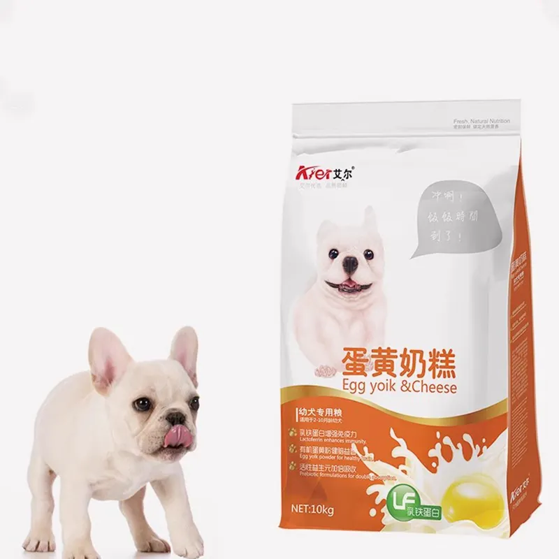 Fadou comida para perros 10kg yema de huevo pastel de leche 20kg comida para cachorros del período de leche indomable Purina Pro Plan comida seca fresca para perros