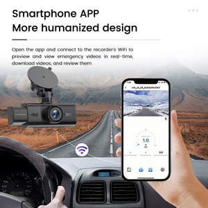 Cámara de salpicadero de coche WiFi GPS de 3 canales para caja negra de coche, grabadora de vídeo 2K, cámara de visión trasera para vehículo, electrónica automática, cámara DVR para coche - Product Image 4