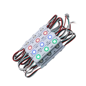 Заводская цена 5050 DC12V индивидуальный логотип Smd полноцветный светодиодный модуль для наружной осветительной коробки - Product Image 1