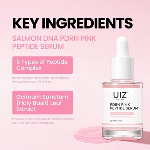 Oem ODM cá hồi DNA pdrn Hồng Peptide huyết thanh đốm đen điều chỉnh Niacinamide làm sáng Mặt huyết thanh - Product Image 4