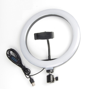 Foldable Ring Fill Light Phone Holder Portable Mini 10 Inch 12 Inch RGB 18 Inch <strong>Led</strong> Circle Ring Light with Tripod Stand Selfie <strong>R</strong> - Product Image 3