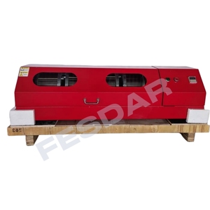 Máquina de abrasión eléctrica DEVAL para control de calidad de agregados en ingeniería de pavimentos - Product Image 4