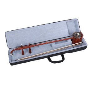 Su misura in legno di sandalo rosso erhu qin suonando strumento classico erhu strumento a corda con la scatola di pianoforte fase nazionale