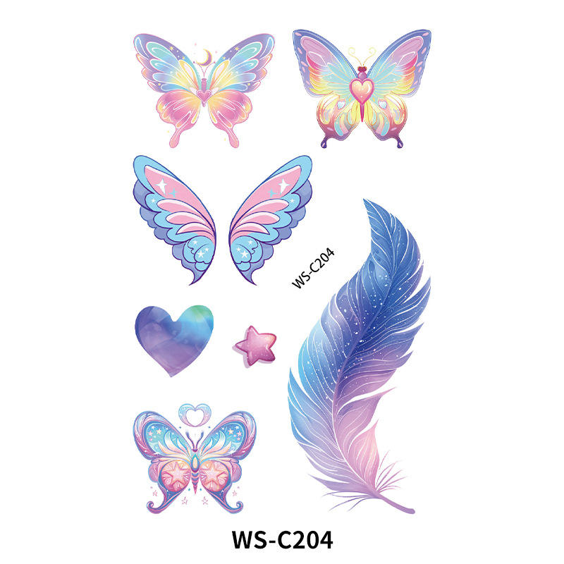 Glitter Butterfly WS-C204