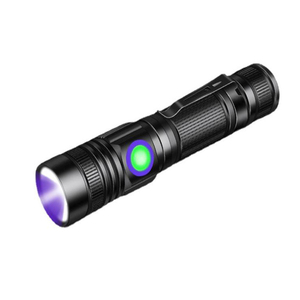 Batería recargable 26650, 3.7VDC, 5W, 365nm, 395nM, UVA, luz negra de aluminio, uv, led, linterna para curado - Product Image 1