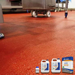 High Gloss Water Based Polyurethane Mortar <strong>Excellent</strong> Self-Leveling Thick <strong>Coating</strong> Type for Office Floors Scrape Epoxy Paint - Product Image 1