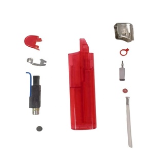Donanım Vintage çakmak meşale çakmak Metal tabanca 9mm serin araçlar 2024 bütün Set elektrikli çakmak parçaları