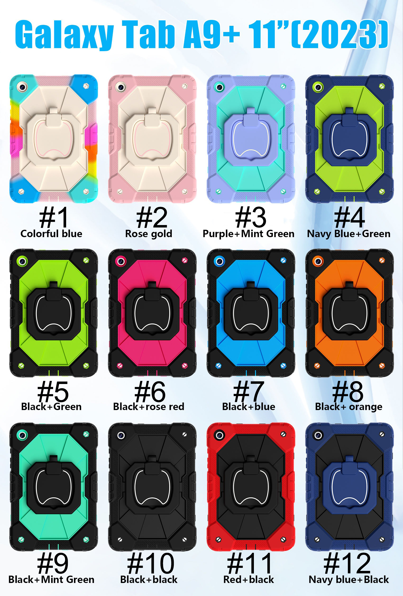 pour Samsung Galaxy Tab A9 Plus 11 SM-X216B 2023