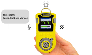Rilevatore di perdite di gas H2 portatile 0-1000ppm con funzione di registrazione dati analizzatore di idrogeno - Product Image 5