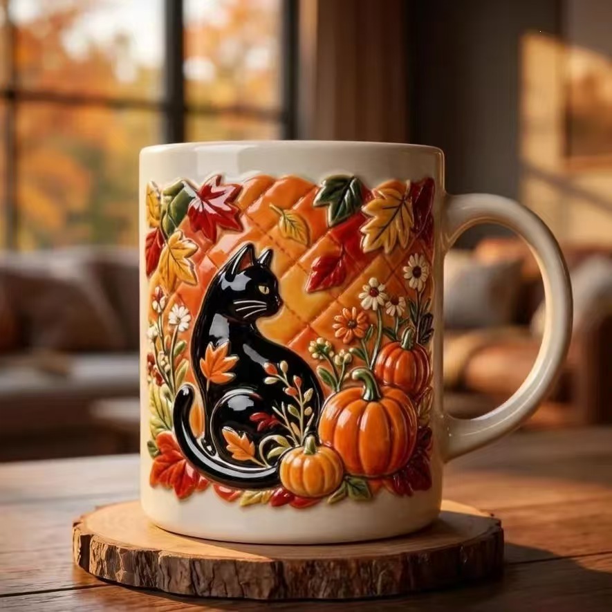 Tazza di zucca per gatti da 15 once