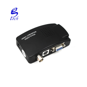 良好的VGA BNC S-VIDEO Out适配器BNC至VGA转换器复合数字开关盒盒，带DC电缆VGA至视频转换器 - Product Image 4