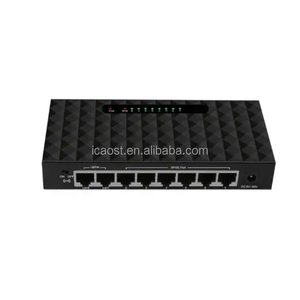 Factory Price 10/100Mbps <strong>Ethernet</strong> <strong>Network</strong> Spoe Switch HUB Desktop Fast LAN 8-Port DC5V-60V Switcher Adapter - Product Image 4