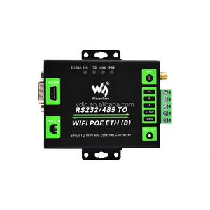 Server seriale di livello industriale RS232/485 a WiFi e Ethernet, Modbus Gateway, MQTT Gateway, custodia in metallo - Product Image 2