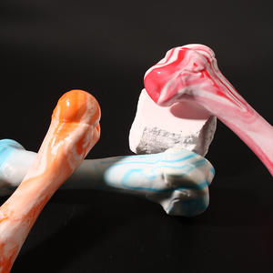 Toptan fabrika kauçuk köpek kemik interaktif çiğnemek oyuncaklar büyük köpekler için Bite dayanıklı diş temizleme oyuncaklar - Product Image 6