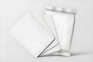 定制设计游戏卡塑料包装袋热封箔金属化层压袋交易卡