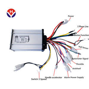 Toptan özelleştirilmiş 48v sürücü hareket fırçasız DC Bldc Motor kontrolörü elektrikli araçlar için hız kontrol - Product Image 1