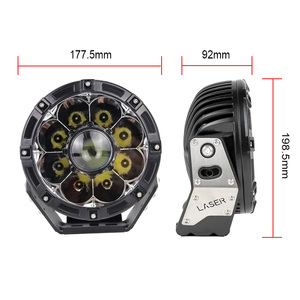 7 &quot;Inch 51W Laser Driving Light <strong>Aes</strong> Auto Lighting System Aurora New Designs Mini Driving Light for Motorcycle - Product Image 6