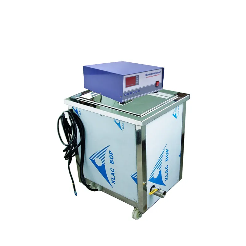 Limpiador ultrasónico piezoeléctrico calentado de tanque grande de doble frecuencia de 25KHZ 80KHZ para máquina de piezas de coche de Metal de molde