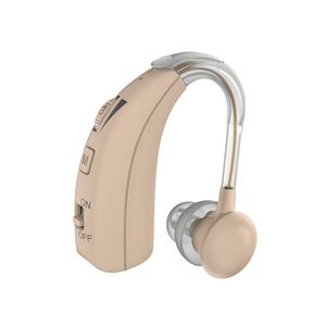 Alat bantu dengar BTE, headphone medis bersertifikat dapat diisi ulang produk telinga & pendengaran ramah - Product Image 1