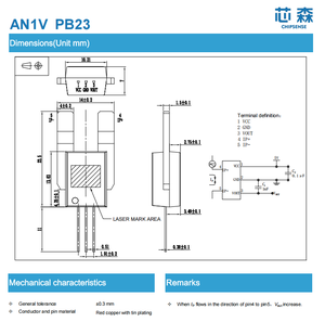 Fabrik preis Hochwertiger AC DC-Stroms ensor Hohe Genauigkeit Hall-Effekt Stroms ensor AN1V PB502 Serie 150A ACS - Product Image 2