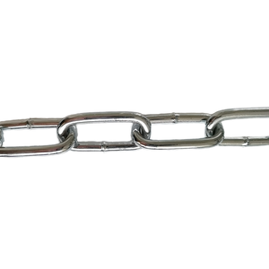 Factory Galvanized Steel Welded <strong>Chain</strong> 1.5MM 2MM 3MM 4MM 5MM 6MM 7MM 8MM 9MM 10MM 12MM <strong>16MM</strong> DIN5685C Long Link <strong>Chain</strong>