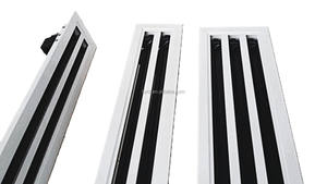 Verstelbare Hvac Uitlaat Lineaire Sleuf <span class=keywords><strong>Diffuser</strong></span> Luchtrooster Voor Ac Ventilatie Voor Binnenplafond - Product Image 3