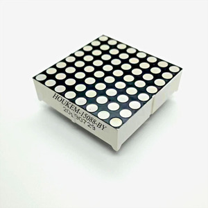Желтый цвет 1,5 дюймов 8x8 точечный матричный светодиодный модуль дисплея - Product Image 2