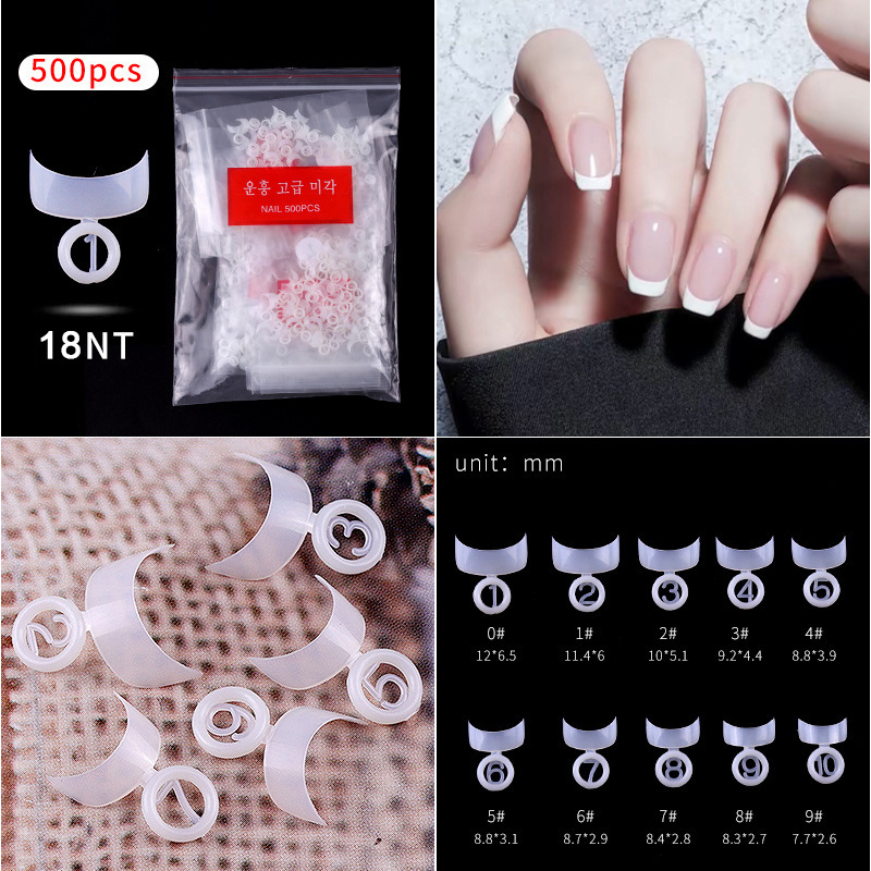 18 Natural 500pcs/bag