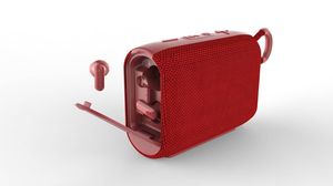 2合1带低音炮360环绕立体声蓝牙扬声器无线耳塞 - Product Image 5
