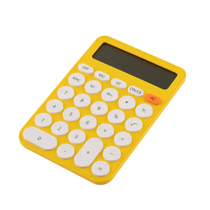 Calculadora bonita de escritorio para oficina, hogar, escuela, con pantalla LCD, botón sensible, calculadora de función estándar personalizada - Product Image 1